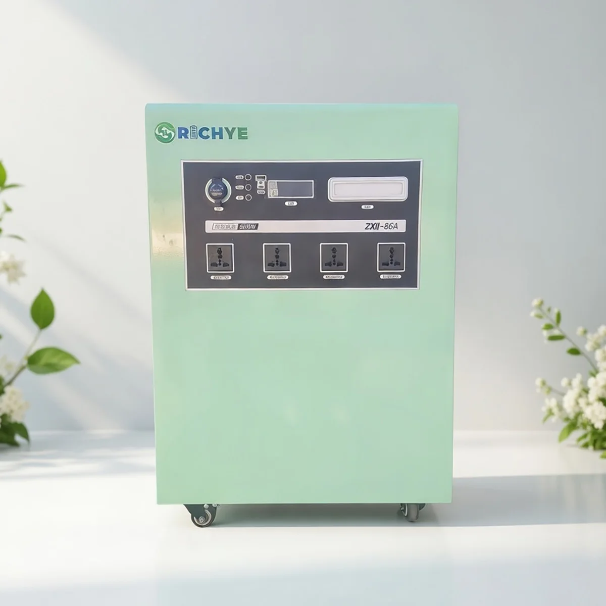 8000W 10kWh Wheeled Portable Power Station High Capacity Commercial Solar Backup Outdoor Emergency Generator