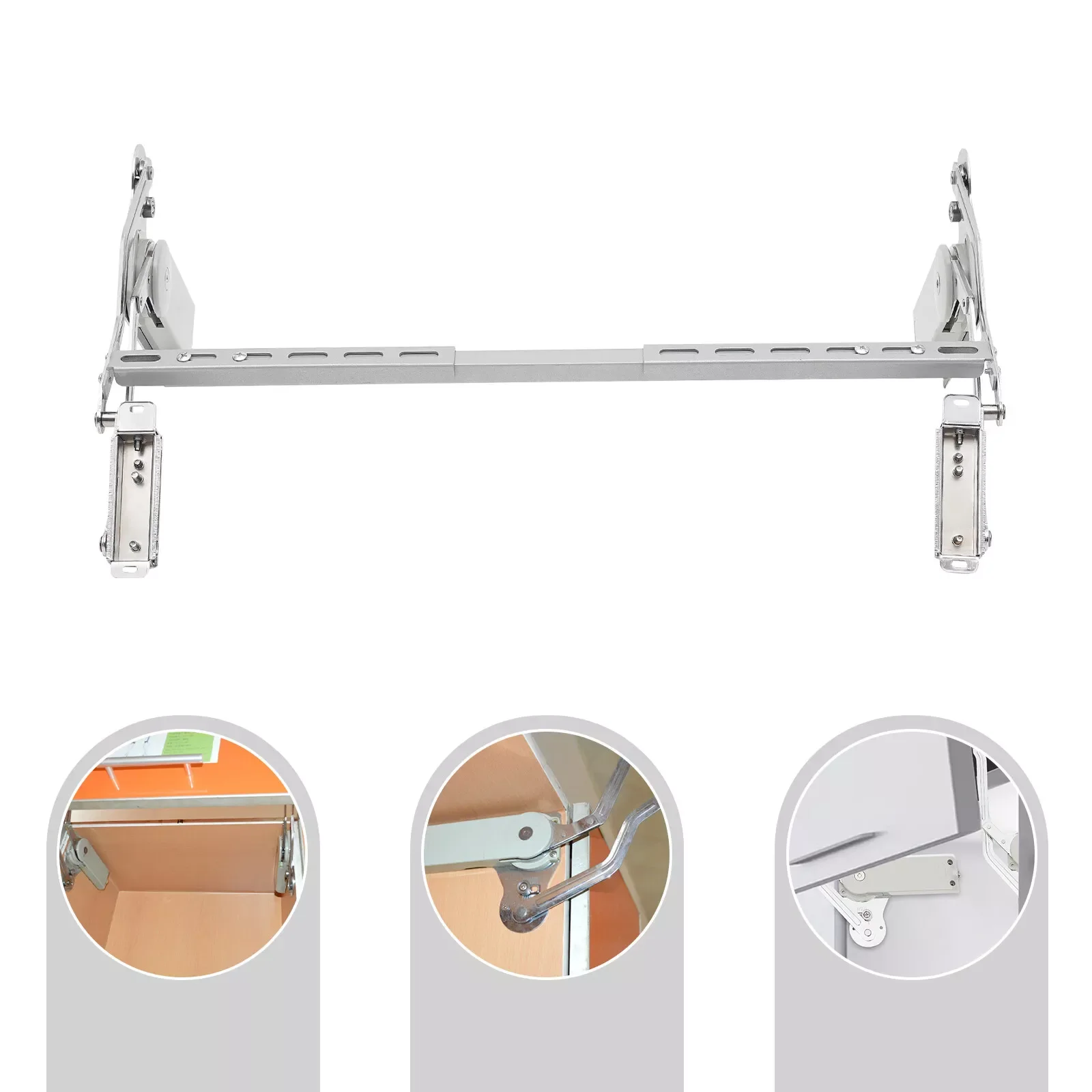 Hydraulic Buffer Cabinet Door Hinges Adjustable Mounting Arm Mechanism Hinges Furniture Cabinet Hardware