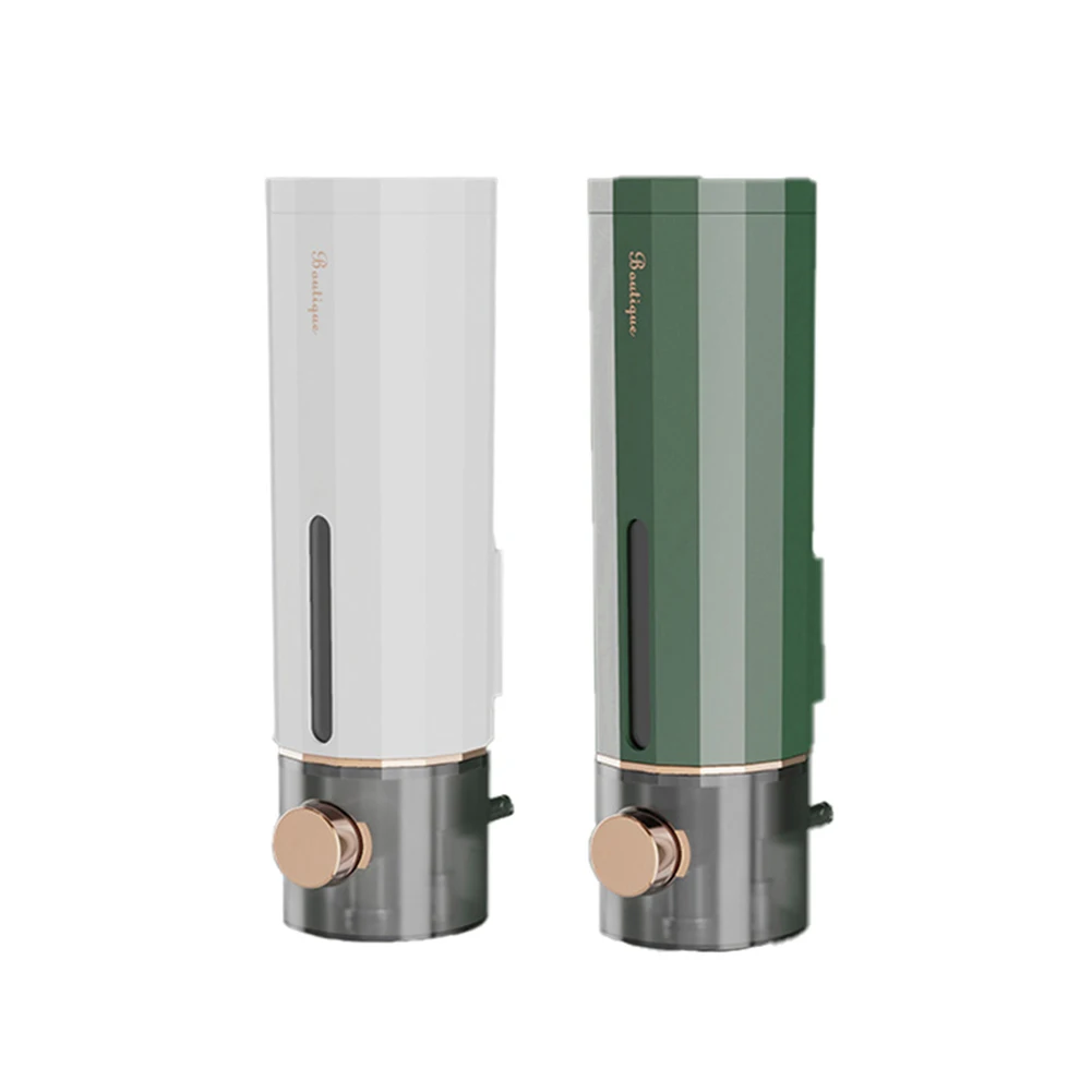 

Wall Mounted Soap Dispenser Household Toilet Hand Soap And Shampoo Box Non Perforated Bathroom Shower Gel Press Box