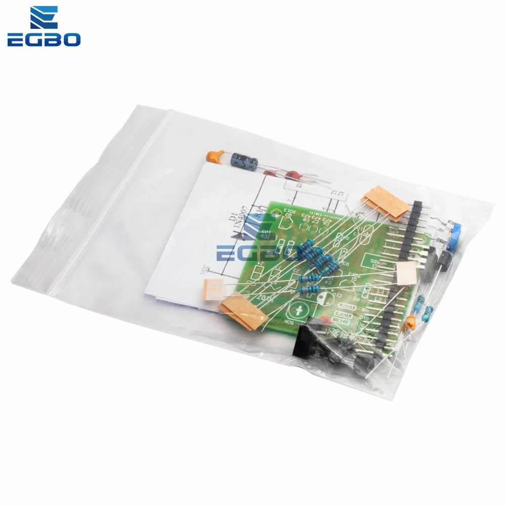 DC6-12V NE555 Pulse Generator Module Sine/Triangle/Square Wave generator multi-channel Waveform Signal Generator DIY Kit