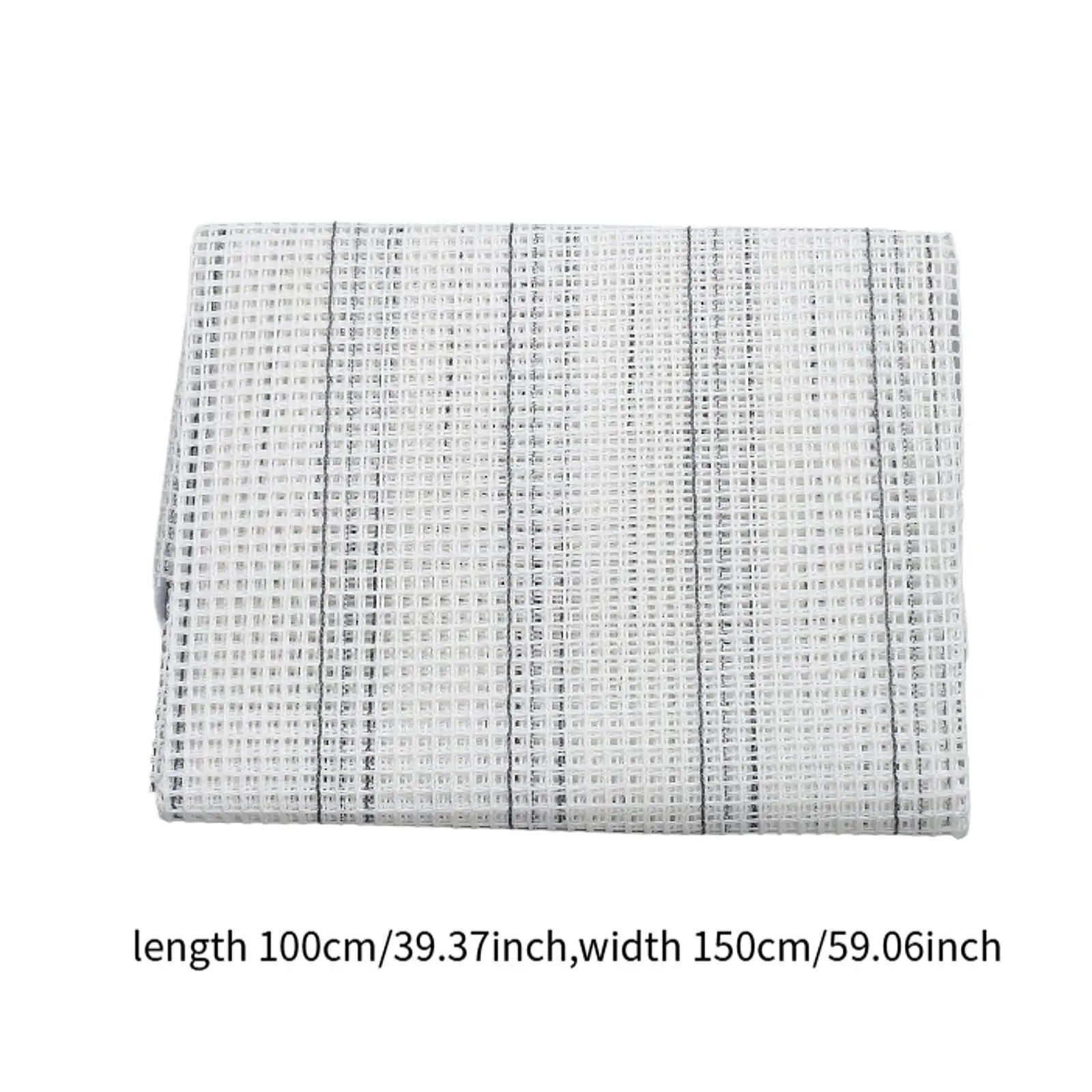 100x150cm Latch Hook Canvas Multifunctional Lightweight for Decorative Crafts Reusable Accessory Professional Reinforced Edge