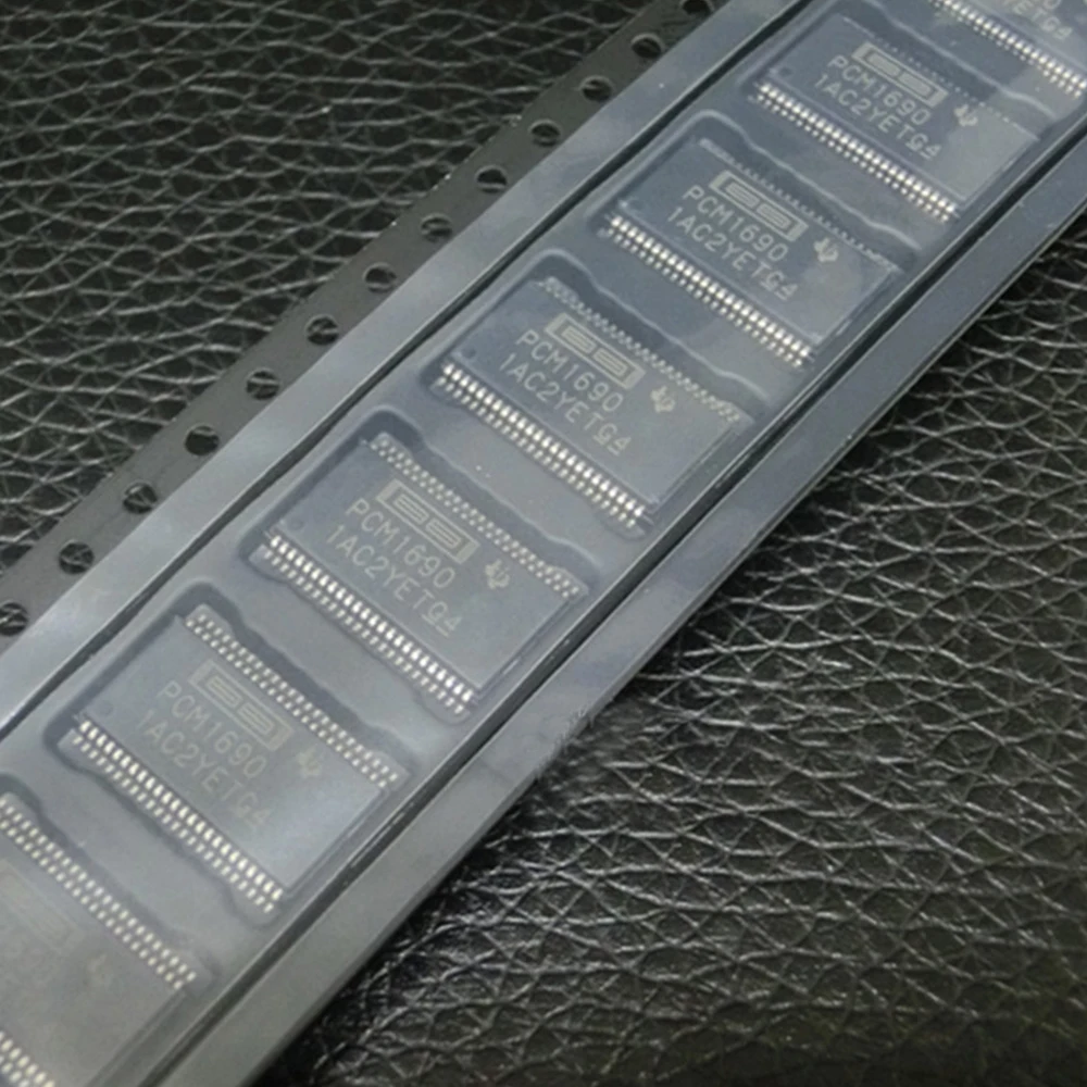Convertidor de Audio Digital a analógico, piezas PCM1690DCAR, 113dB, SNR, 8 canales, Chip IC, Original, 1-10 piezas HTSSOP-48