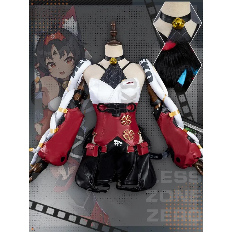 

Game ZZZero Nekomiya Mana Cosplay Costume Zenless Zone Zero Cos Outfits New Woman Role Play Suit Clothes for Halloween