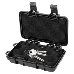 1/2Pcs Magnetic Key Holder Under Car Car Hide Key Magnetic Box Key Indoors Outdoors Waterproof Hider Key on The Bottom of Car
