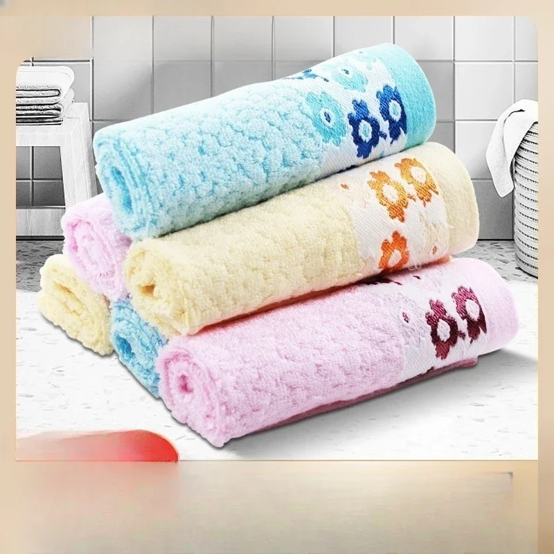 32 strands of Bamboo fiber Towel Face Hand Towel High Quality Plum blossom Soft Towel Set wholesale New 100g hot sale 30*30