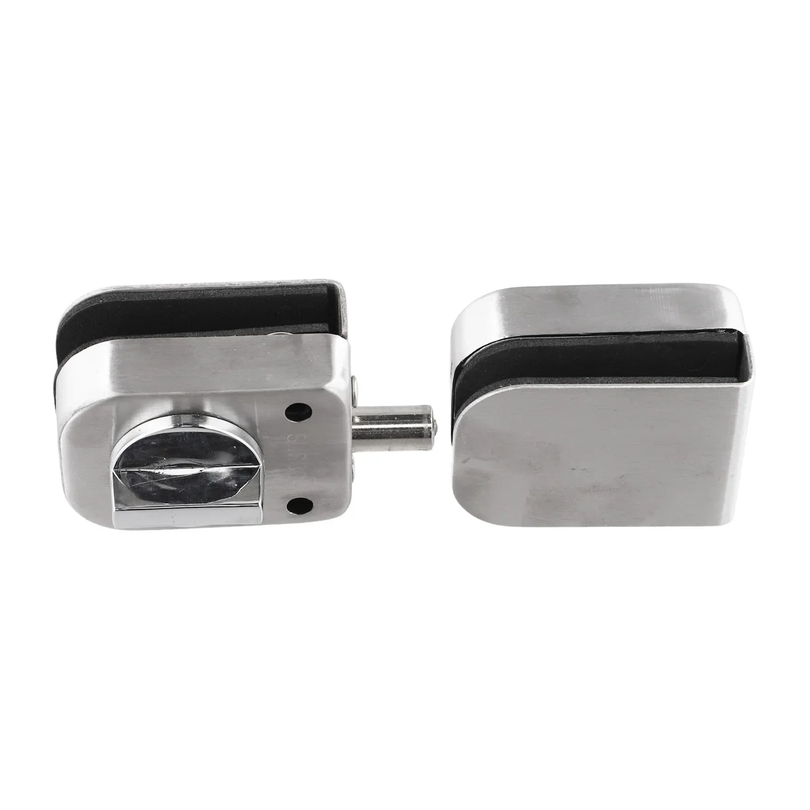 Pestillo de puerta de vidrio, cerradura de botón pulsador para ventana, ducha, habitación, Hardware de edificio de oficina, Rarelock apto para vidrio grueso de 8-12mm