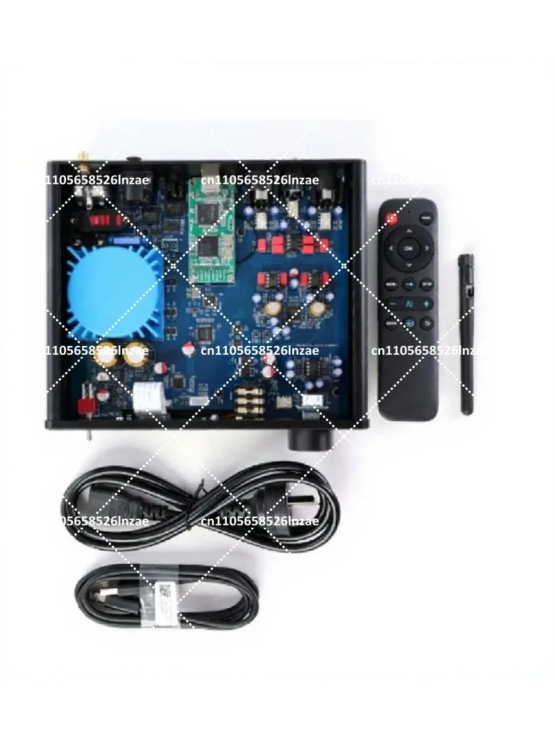 Fully Balanced DAC Decoder, HiFi Headphone Amplifier DSD512 Desktop Bluetooth 5.4, Independent Audio Interface