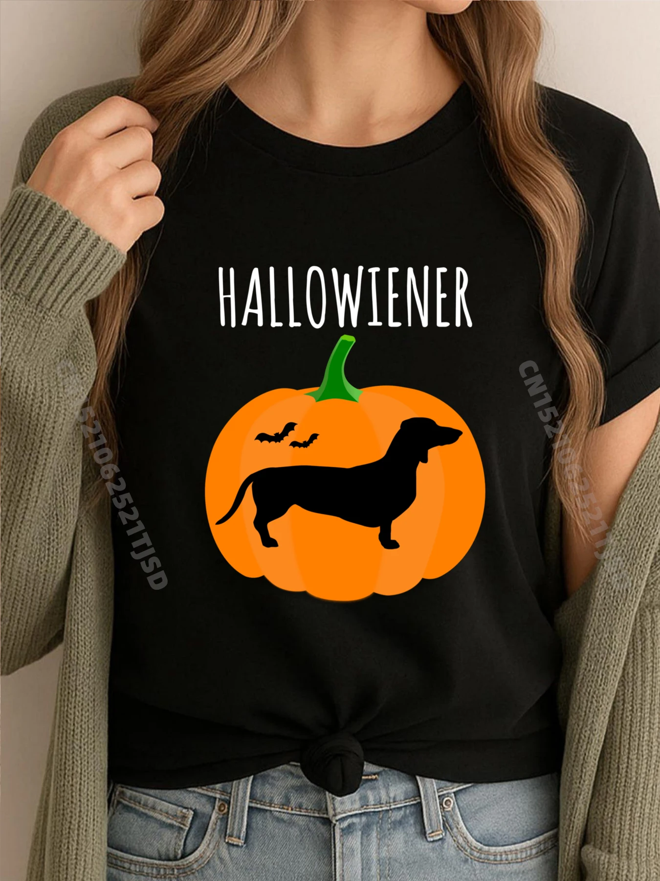 

Футболка с таксой на Хэллоуин, футболка с грипаной на Хэллоуин, уличная одежда, женский день памяти