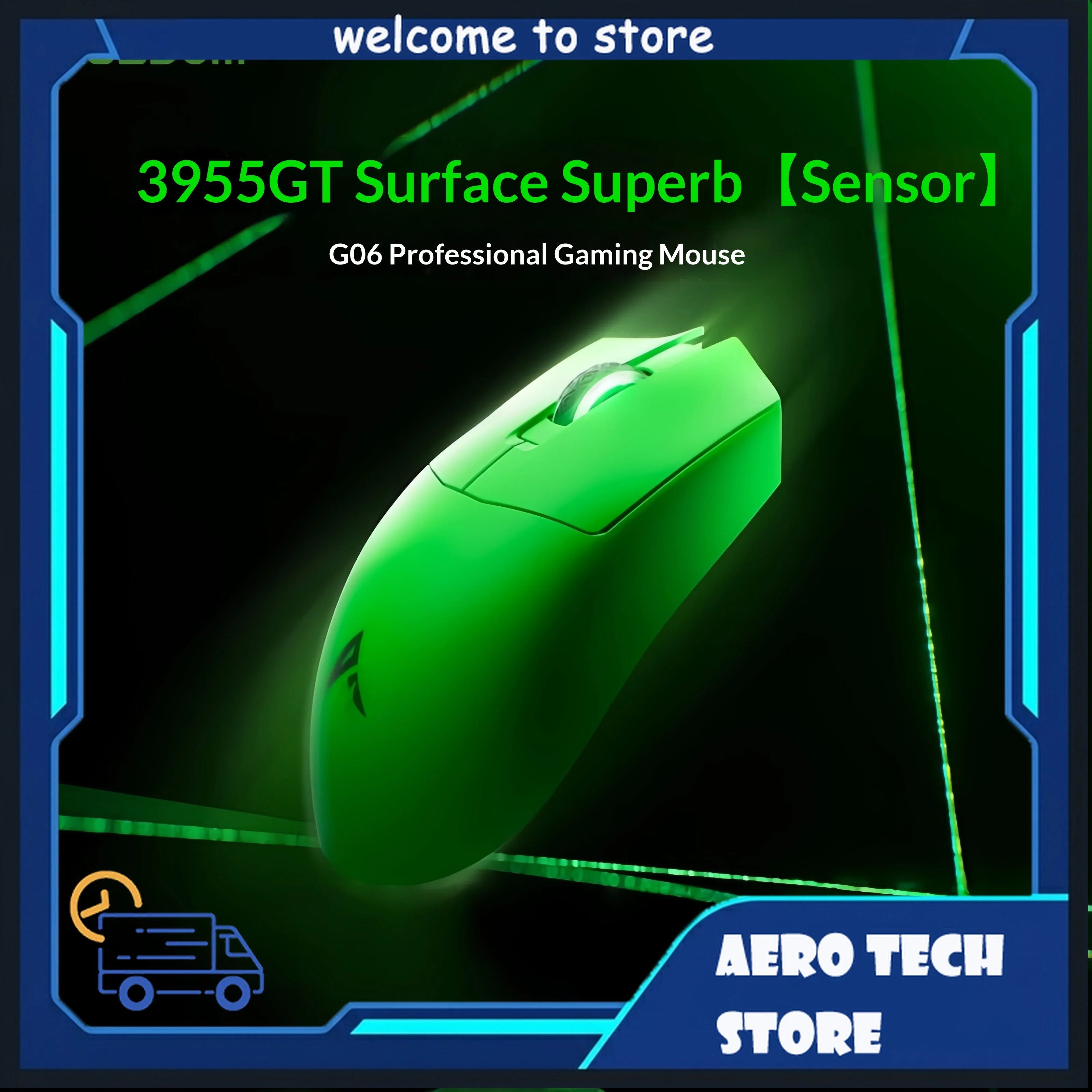 

AUSDOM G06 Tri-mode Wireless Gaming Mouse Titan Sensor 20000 DPI 0.181ms Low Latency 128MHz Mice for PC Laptop Gamer Gift