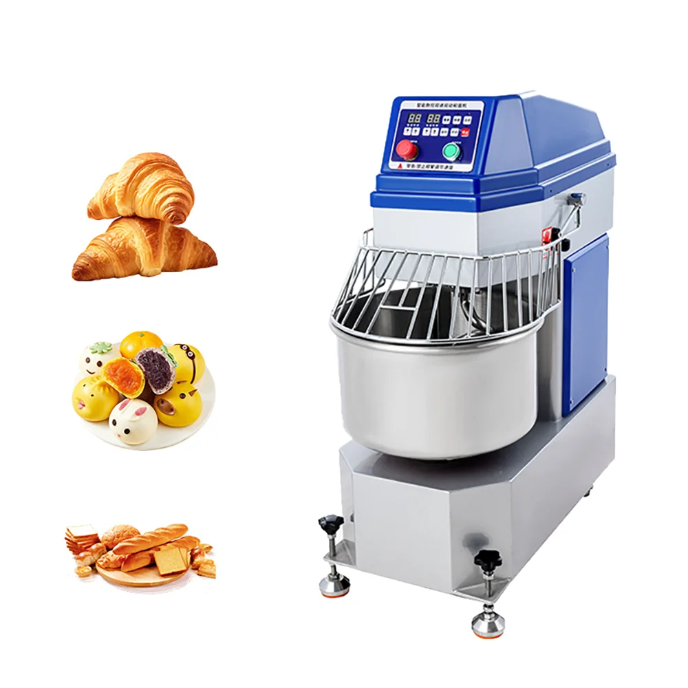 

Versatile Stainless Steel Dough Mixer Digital Control & Two-Speed Adjustment for Perfect Pizza, Noodle, and More