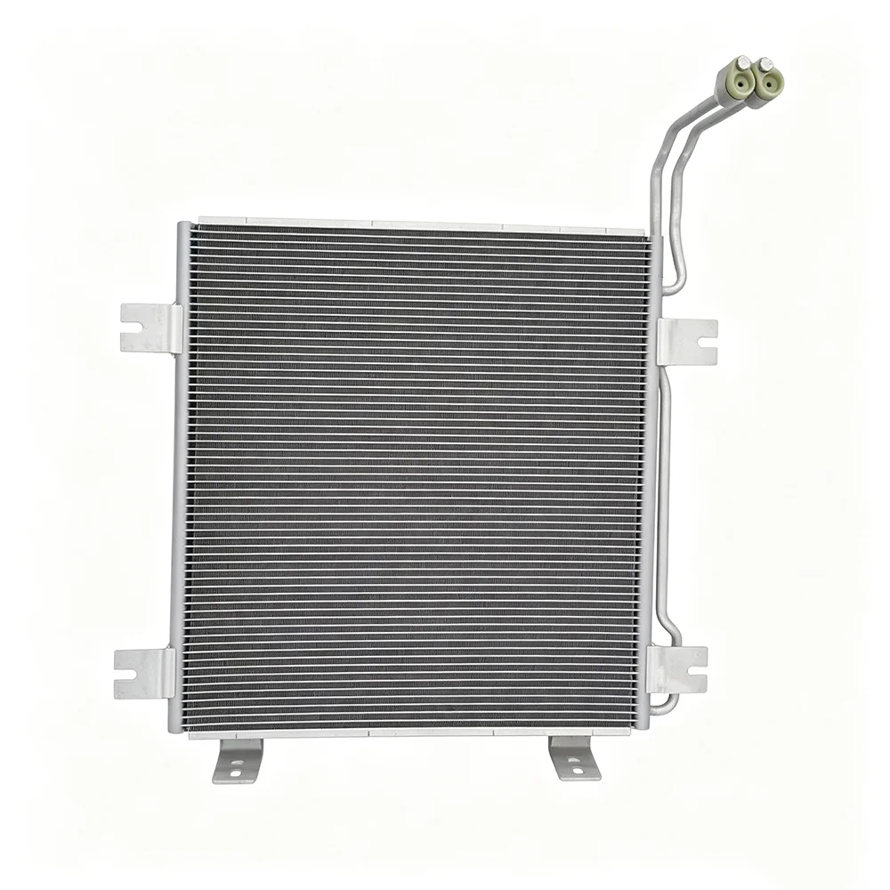 A/C Condenser Compatible with INTERNATIONAL/NAVISTAR 5500, 8600, 9200, 9400, 9600, 9900, 2001-2007