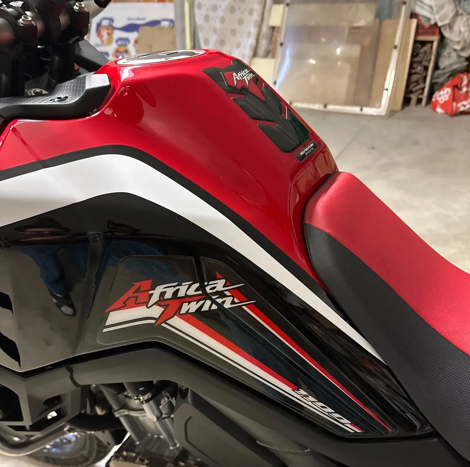 CRF1100 CRF 1100 L For Honda Adventure ADV Visor Set Stickers Decal Kit 2019 2020 2021 Tank Pad Africa Twin Protection