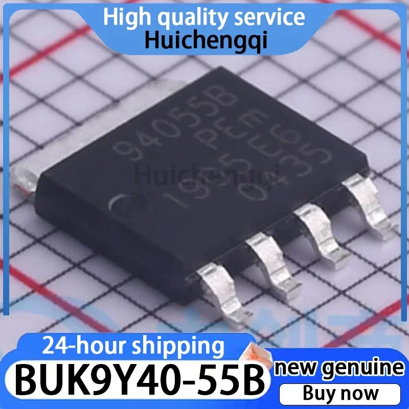 2 uds. Transistor de efecto de campo genuino BUK9Y40-55B 94055B, paquete SOT-669, canal N, 55V, 26A