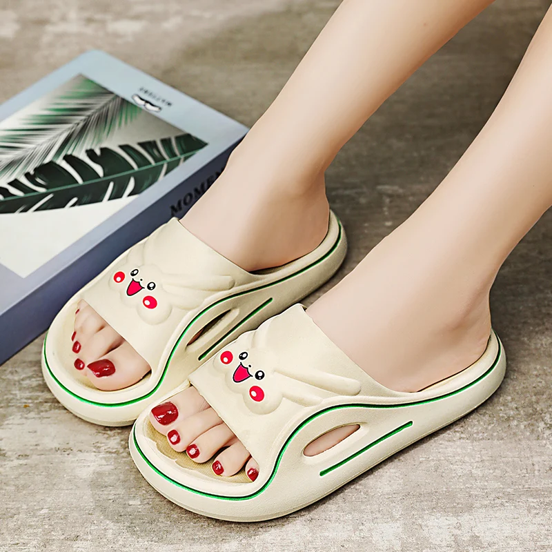 

Good value summer slippers ultra lightweight, gentle foot touch and durable quality, daily essential for hot summer indoor use