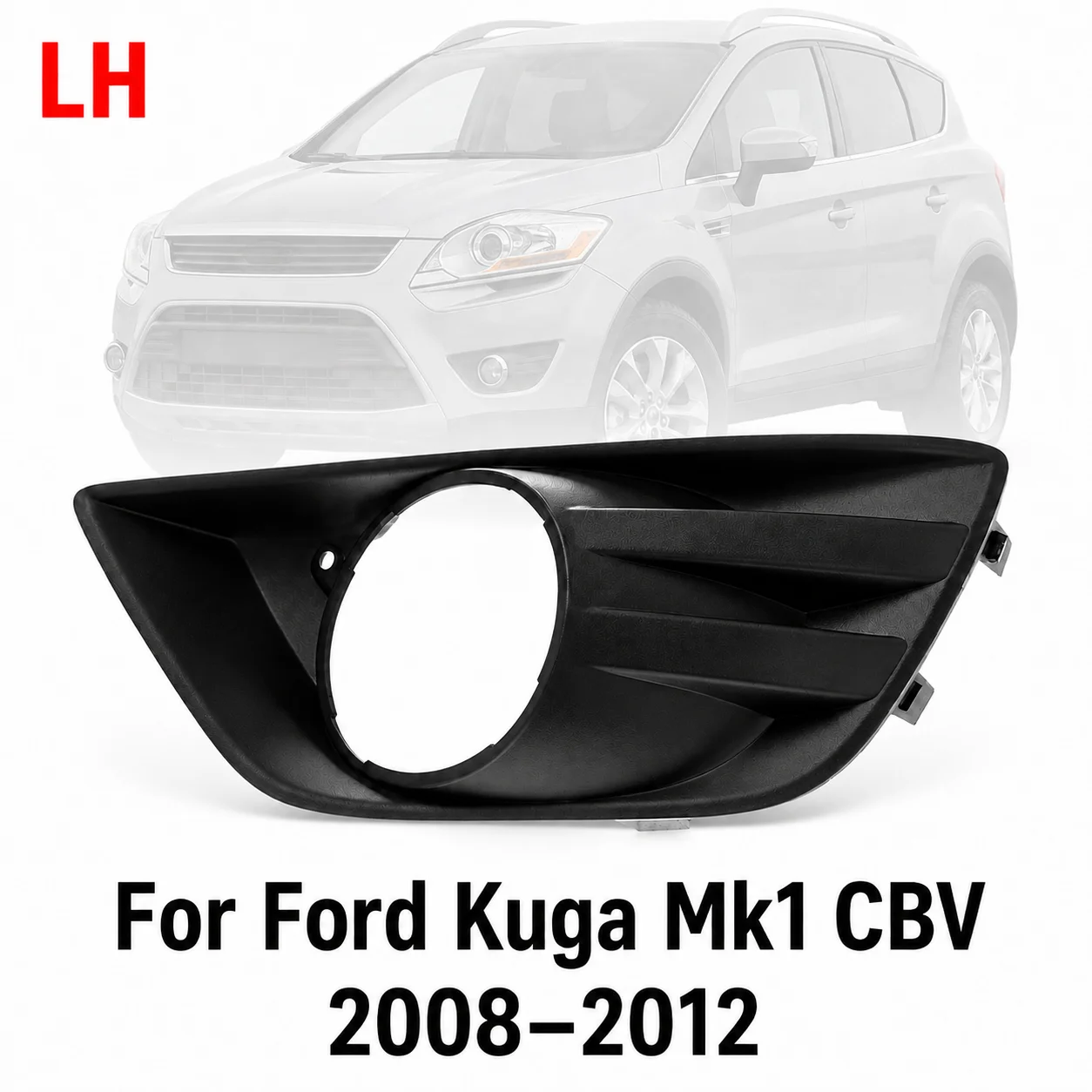Front Bumper Lower Grille Fog Light Surround LH / RH Left / Right Side For Ford Kuga Mk1 CBV 2008-2012 1494031 1494041