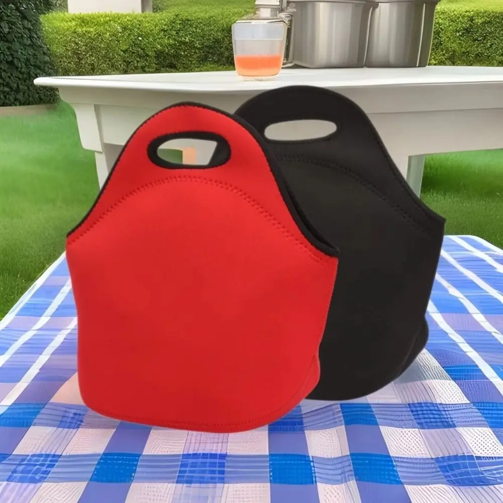 Easy To Clean Portable Lunchbox Reusable Leakproof Travel Lunch Bag Neoprene Large Capacity Insulated Dinner Bags Outdoor