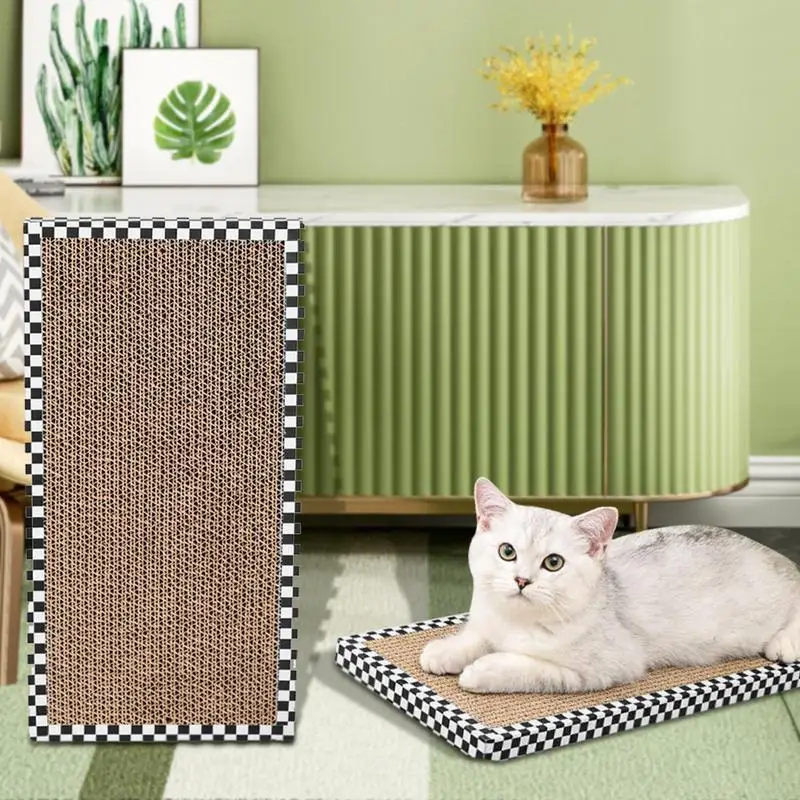 Cat Scratching Board Durable And Wear-Resistant Cats Refillable Scratch Pad For Kittens Easy To Use Claw Sharpening Cat Toy