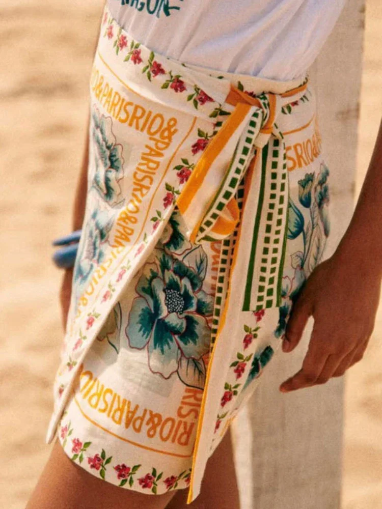 Women Short Sleeve T-shirt 2024 Summer Trendy O-neck All Match White Cotton Colorful Tops Letter Print Casual Female Retro Tees