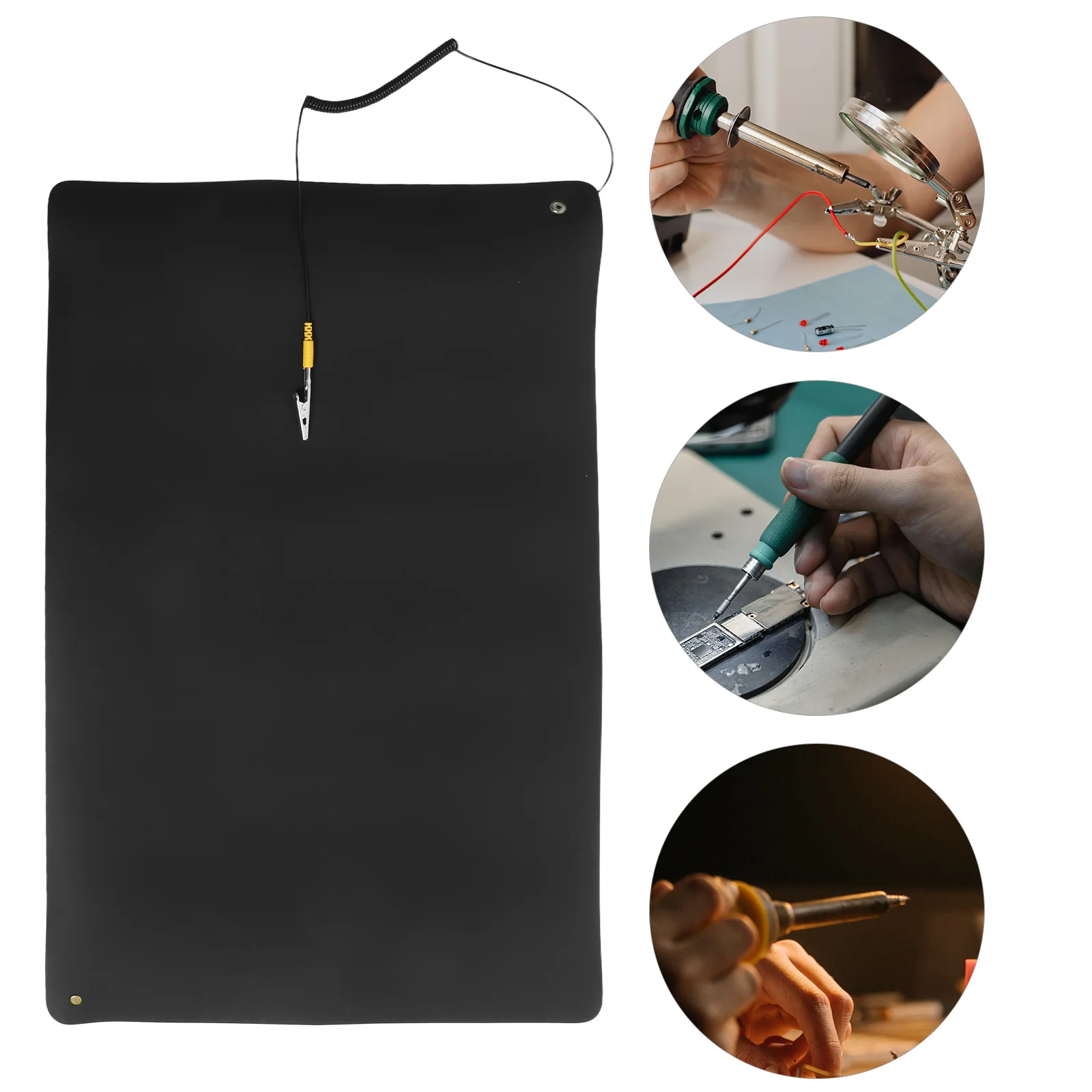 

Anti-static Table Mat Grounding Wristband High Temperature Resistance Magnetic Work