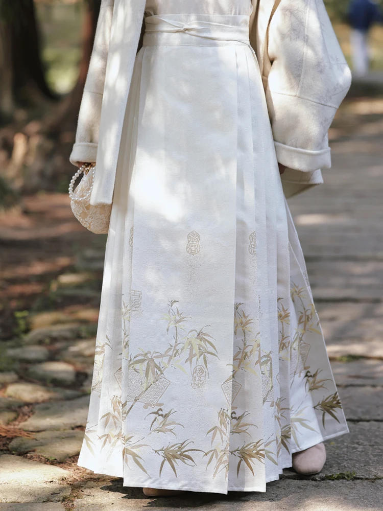 

Thiened Embroidered Tfeta Tail Skirt Wedding Maid of Dr Autumn Winter New Arrival Chinese Sle Women's Skirt