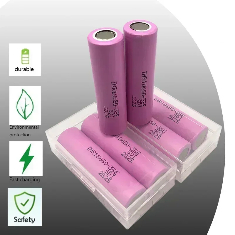 18650 35E 3500mAh 3.7V 20A Discharge Rechargeable Lithium - Ion Battery - A Trusted Power Source for a Variety of Electronics