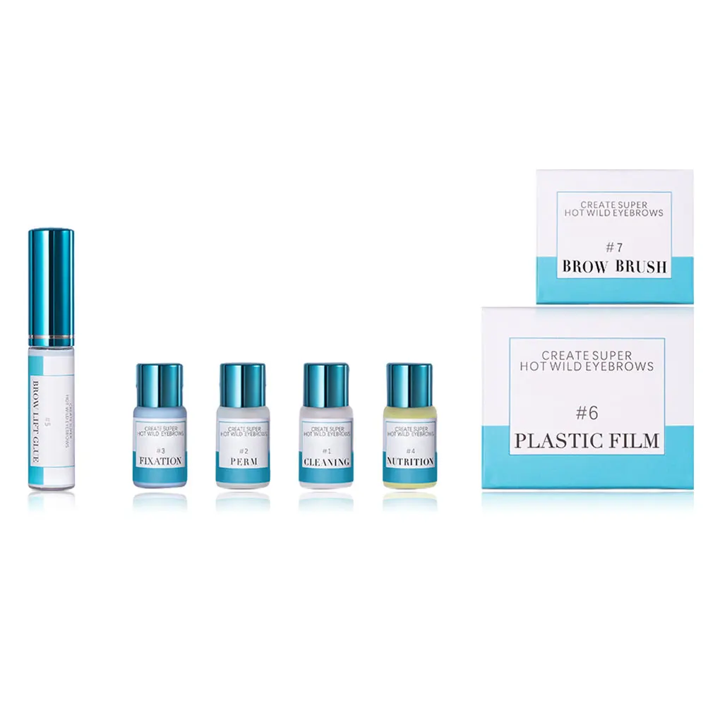 Make Up Brow Lift Set Laminazione Sopracciglio Styling Curling Accessorio cosmetico portatile Salone professionale per la casa