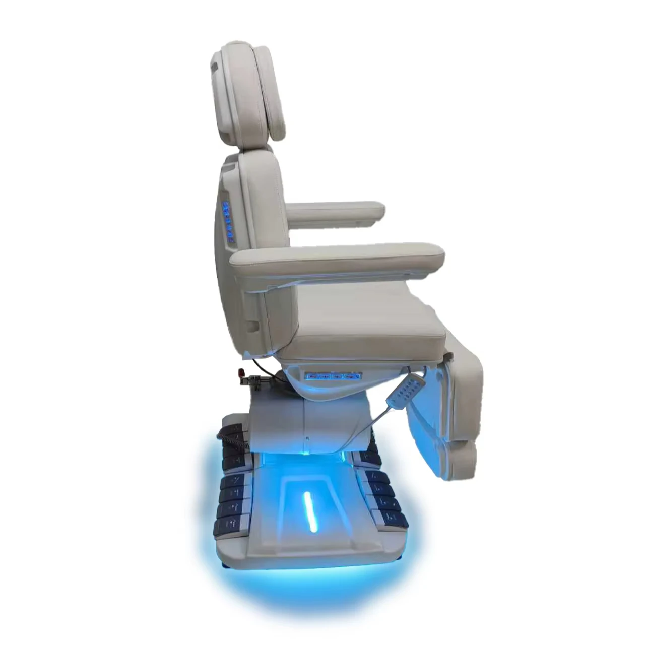 &c Luxury Modern Treatment Bed Electric Height Adjustment Safety Lock Medical Aesthetic 3 Motor Electric Control Memory Preset