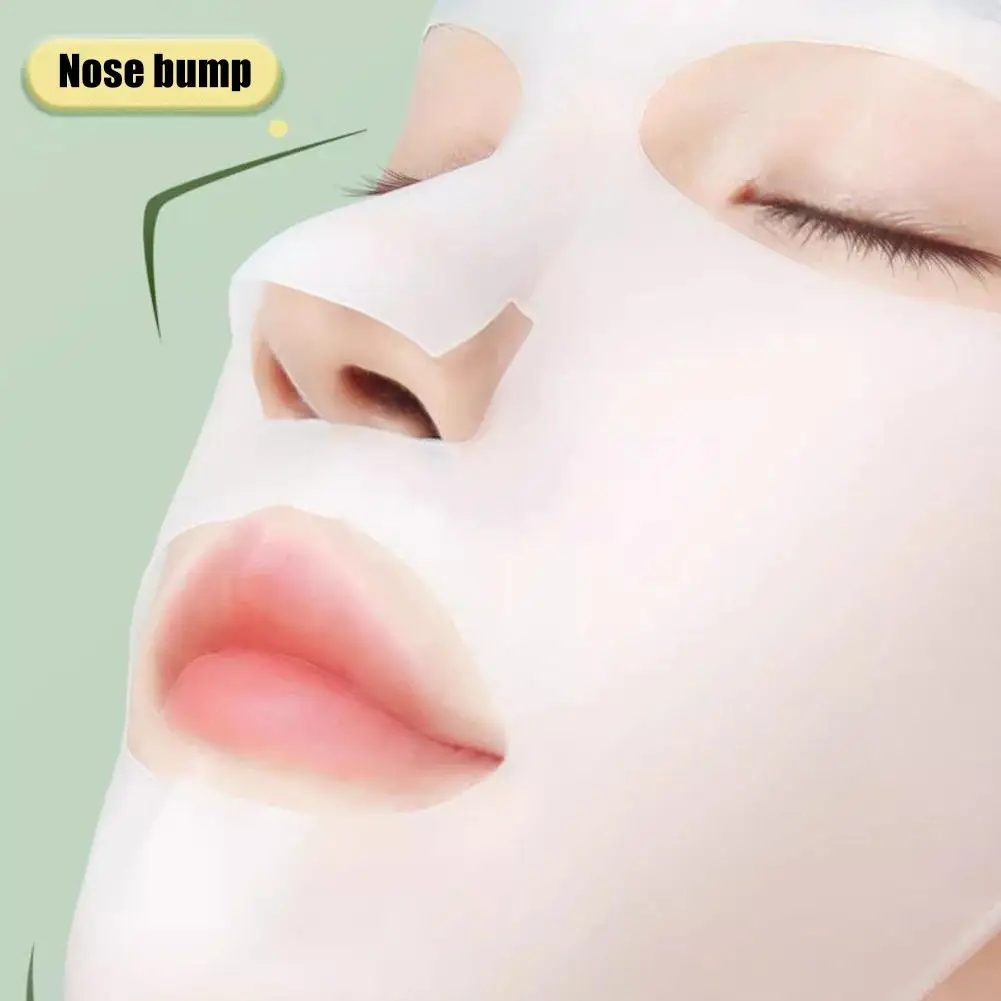 

1pcs Silicone Face Mask Holder - Reusable, Evaporation-Proof, Tool Face Moisturizing - Cover, Facial Beauty Mask Includes T M3Q1