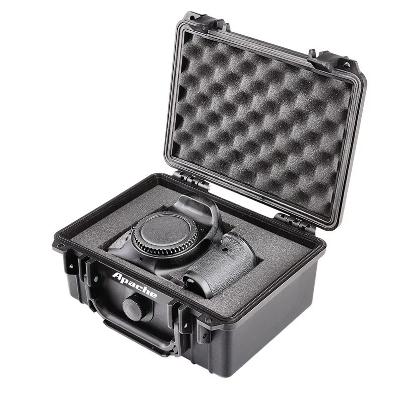 ABS Plastic Sealed Waterproof Safety Equipment Instrument Case Portable Tool Box Dry Box Impact Resistant With Pre-cut Foam