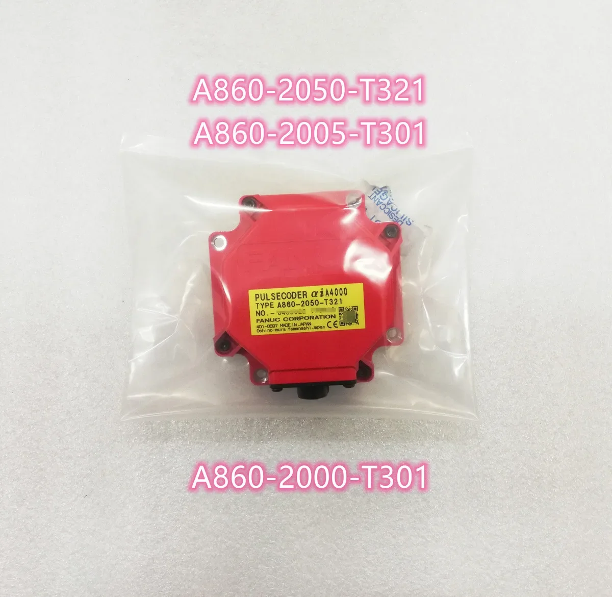 A860-2000-T301  A860-2050-T321  A860-2005-T301 Encoder Servo Motor pulsecoder For CNC SystemFunctional testing is fine