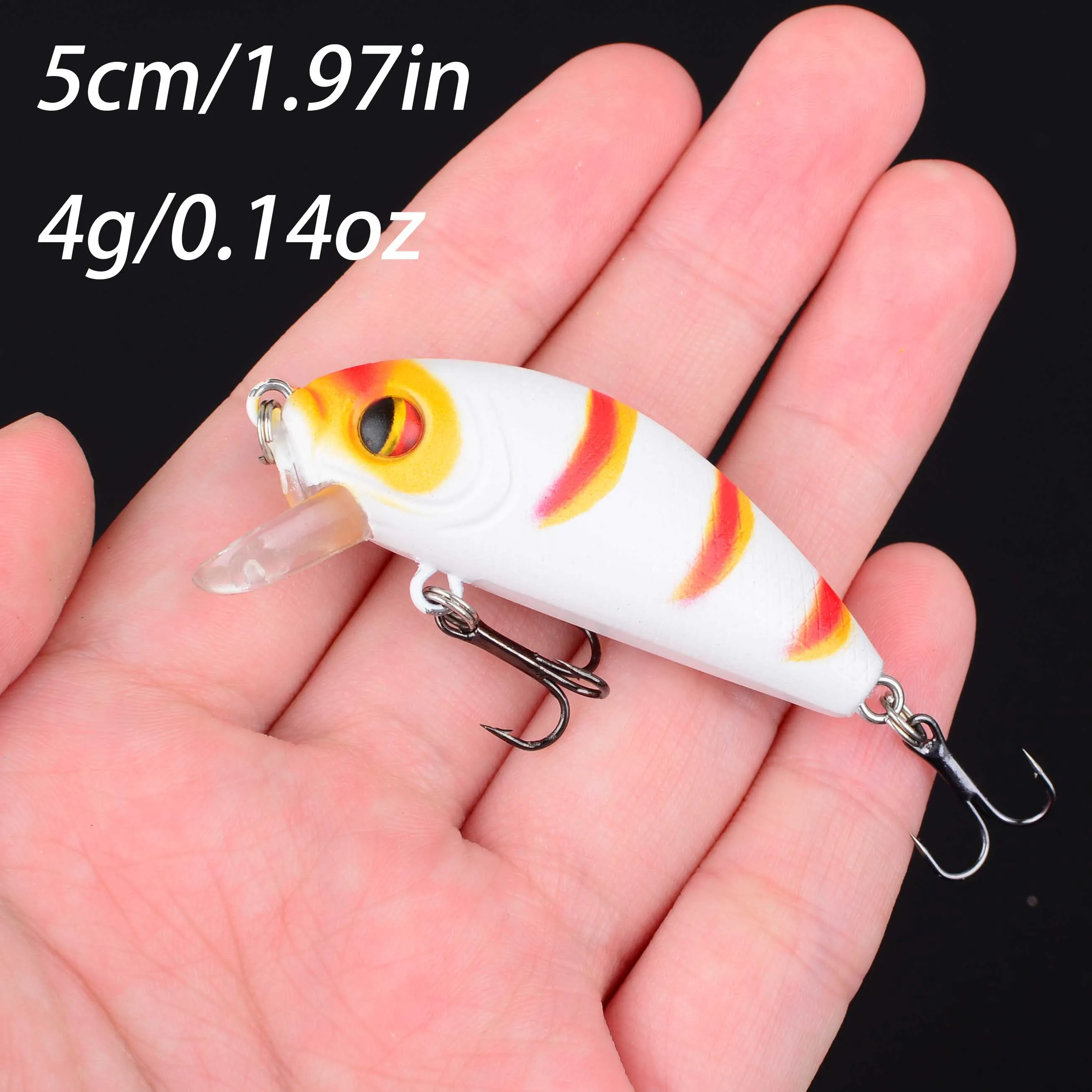 Crankbait wobbler artificial para lubina con acción minnow - imagen 2