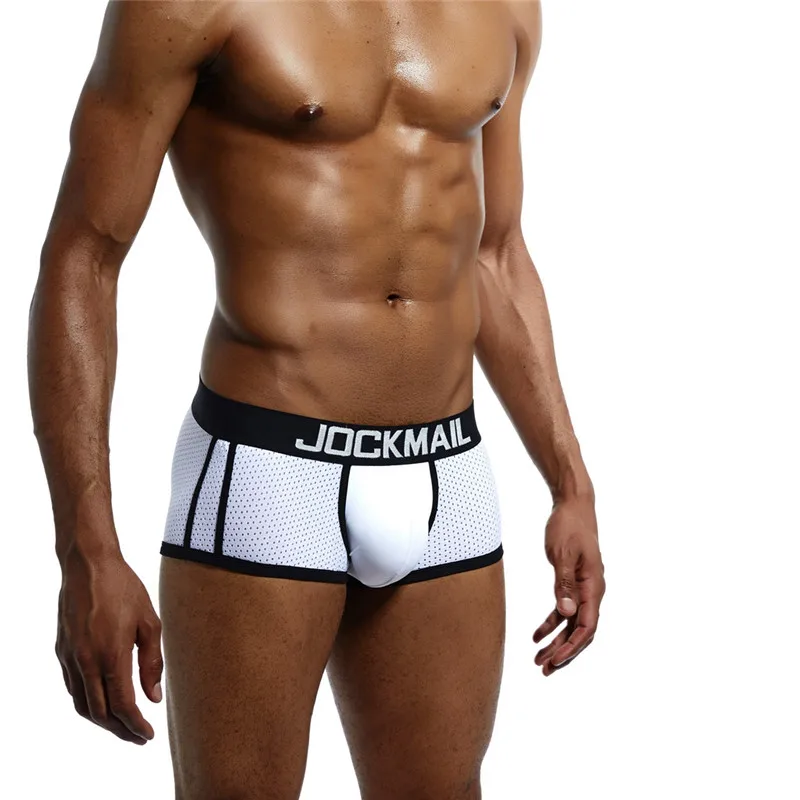 Summer Man Underpants Boxershorts Men Boxers Male Breathable Ice Silk Mesh Quick Drying Underwear Men’s Panties Boxer