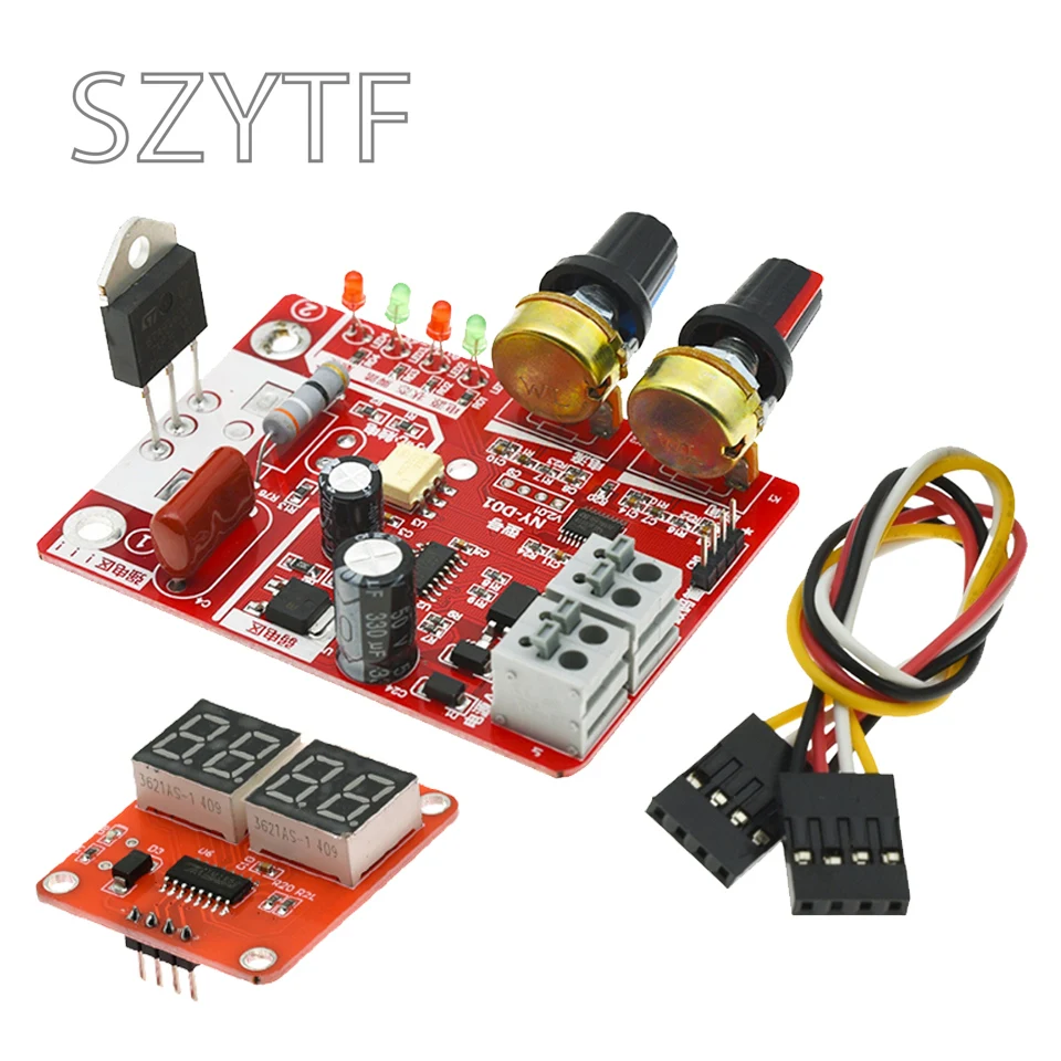 NY-D01 Spot Welding Machine Control Board Adjusting Time Current Digital Display Spot Welding Machine Transformer Controller