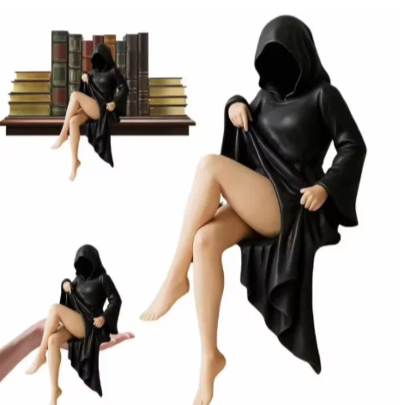 Статуи на Хэллоуин, настольная фигурка, женские сидячие фигурки, украшения, полка, мебель для спальни, гостиной, дома