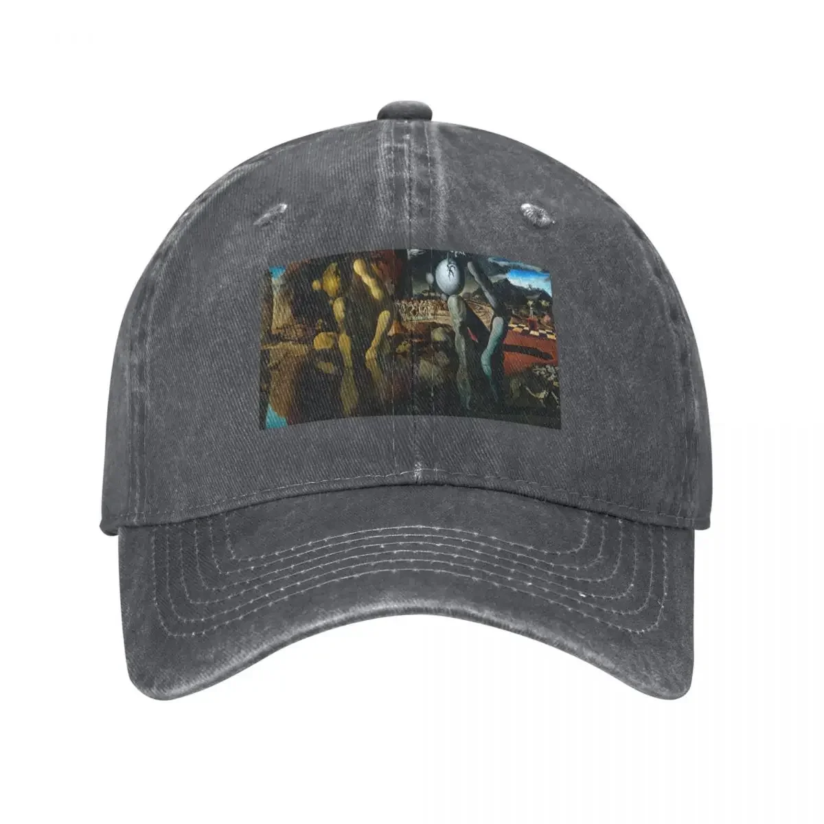 salvador dali famous paintings, salvador dalí art style, salvador dalí artwork Baseball Cap Military Cap Man For Girls Men's