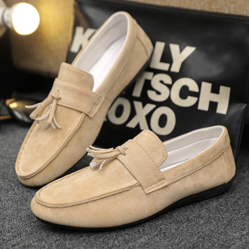 

YRZL Mens Loafers Slip On Comfortable Casual Shoes 2025 New Non Slip Lightweight Loafers for Men Walking Shoes Driving Moccasins