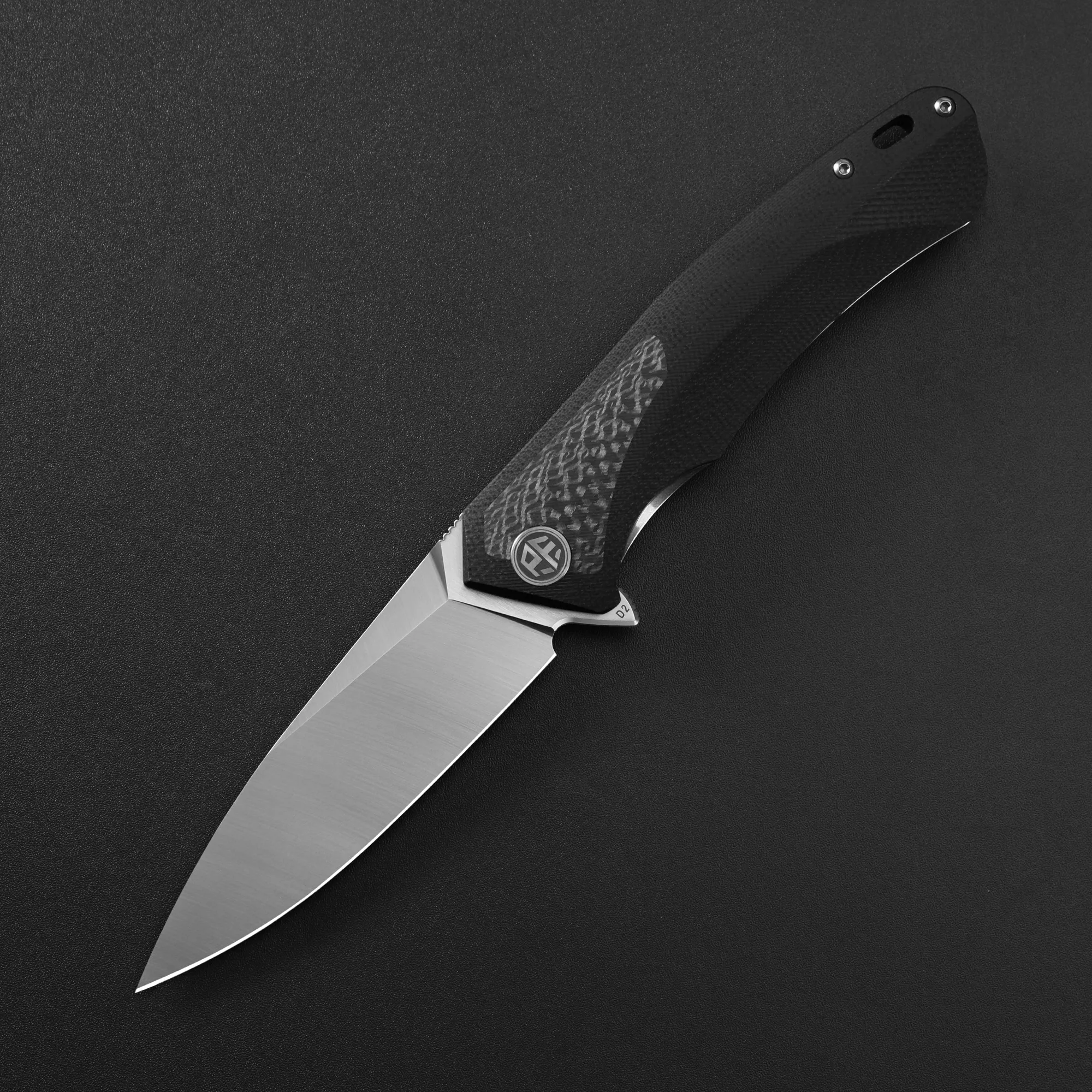 Petrified Fish PF838 Pub Folding Knife G10 Handle Ball Bearing Outdoor Fishing Satin Blade Knife Cutting edc Tool Gear for men - view 5