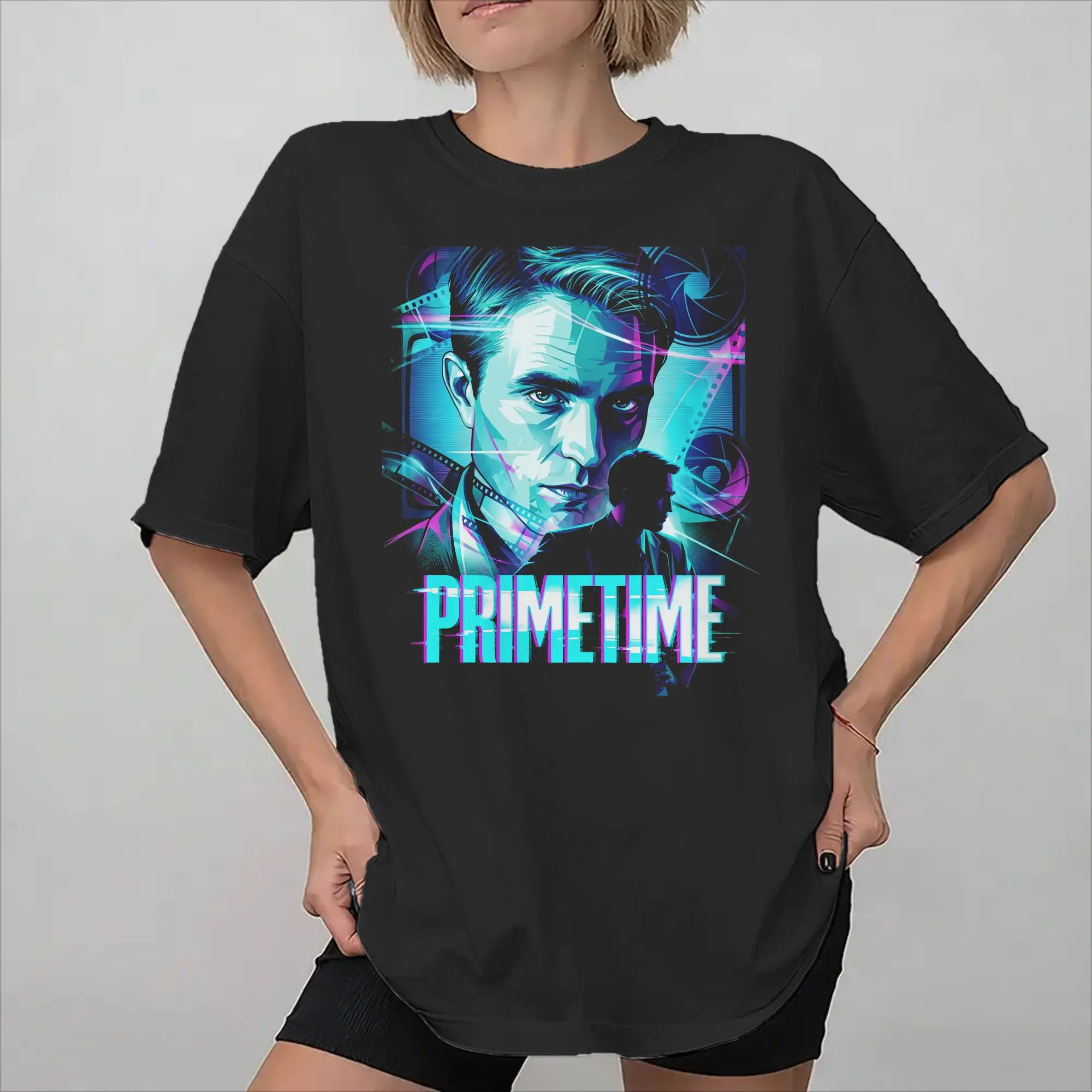 Fashion primetime T Shirt For Unisex  Pure Cotton T-shirts Short Sleeve Clothes