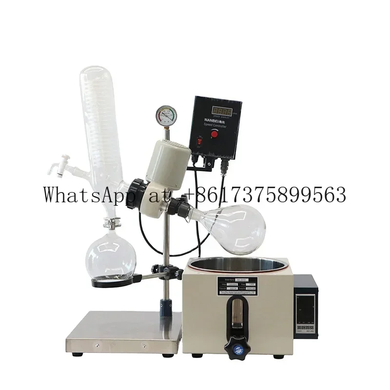 Solvent Evaporation Recovery Mini 500ml Rotary Evaporator Turnkey System