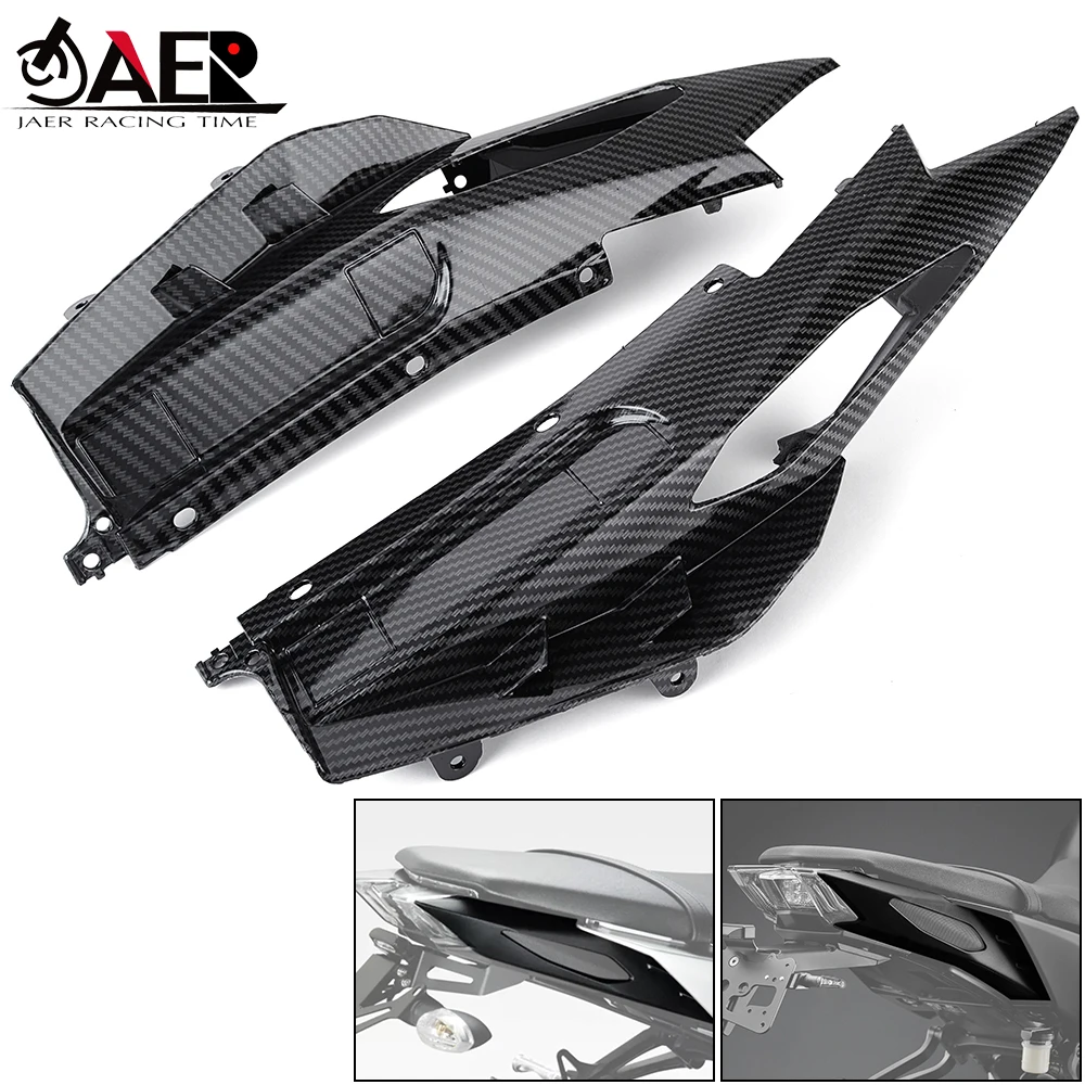 

MT 09 Front Headlight Fairing Beak Rear Seat Side Panel Cowl Cover Extension Aerodynamic Winglets for Yamaha MT09 MT-09 17-2020