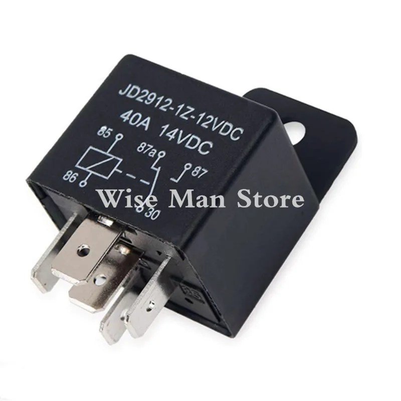 12V-14V 24V-28V 40A 4Pin 5Pin Waterproof Car Relay Automotive Relays Mayitr Normally Open JD2912 for Head Light Air Conditioner