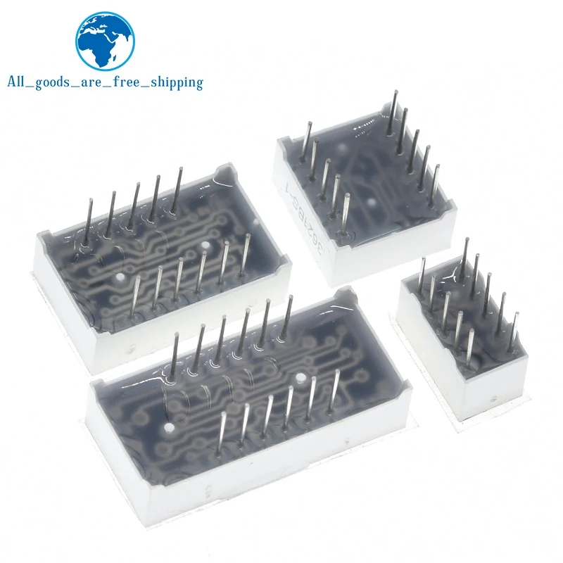 Affichage LED à 7 Segments, Tube Numérique Rouge, Cathode Commune, Anode Numérique, 0.36 Pouces, 1 Bit, 2 Bit, 3 Bit, 4 Bits, 0.36 Pouces, 1 à 10 Pièces