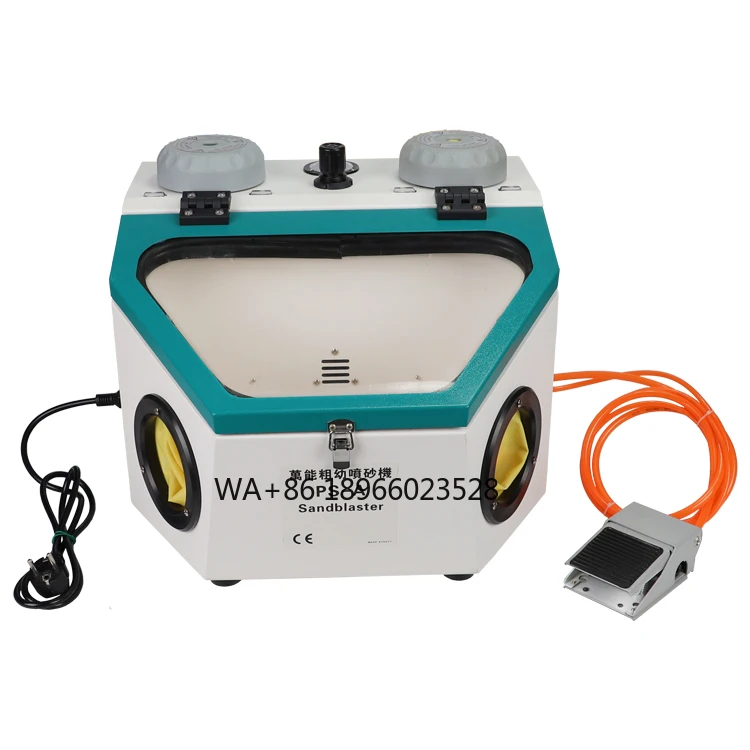 220V Sandblaster Machine for Jewelry Dental Lab Sandblaster Sand Blaster