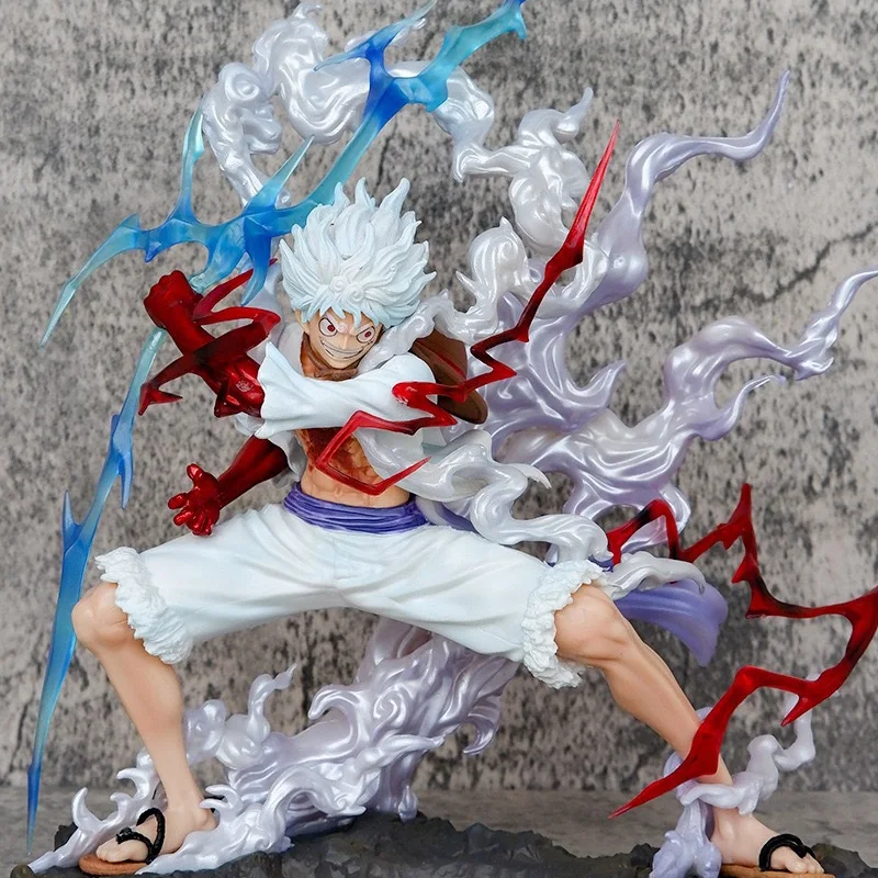 

Thunder Five Levels Monkey D Luffy Handmade Fashion Trend Model Exquisite Desktop Ornament Childrens Gifts Handmade Collection