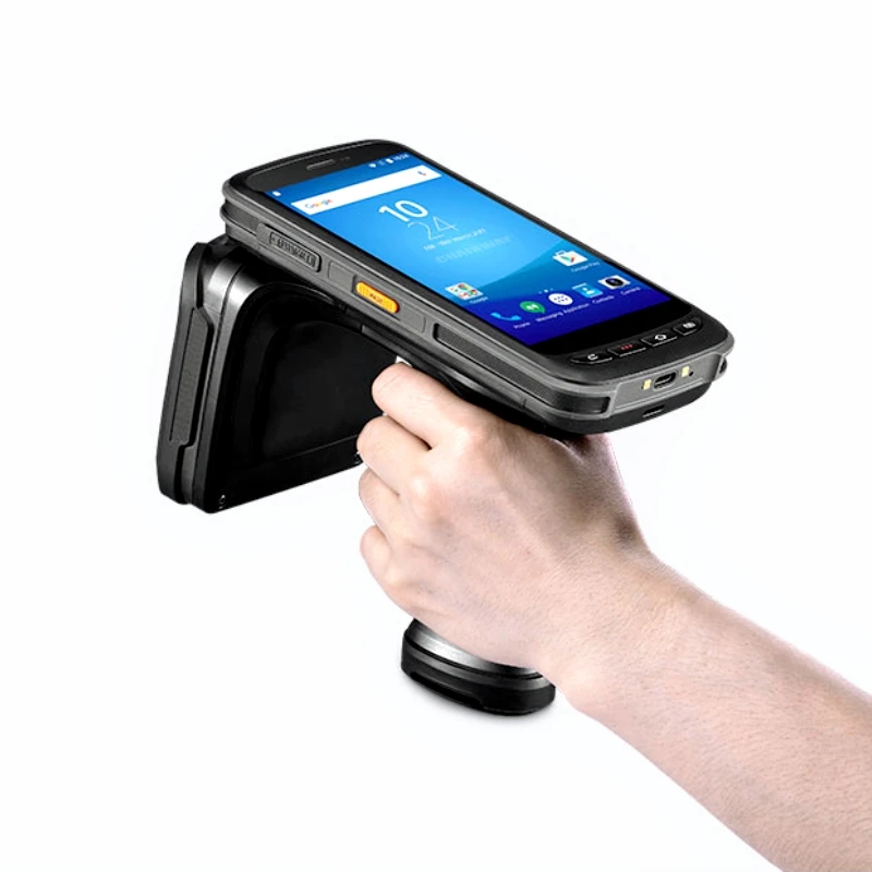 

Android UHF RFID Handheld Scanner E710 Plastic Access Control Card Readers For 860-960MHz Frequency