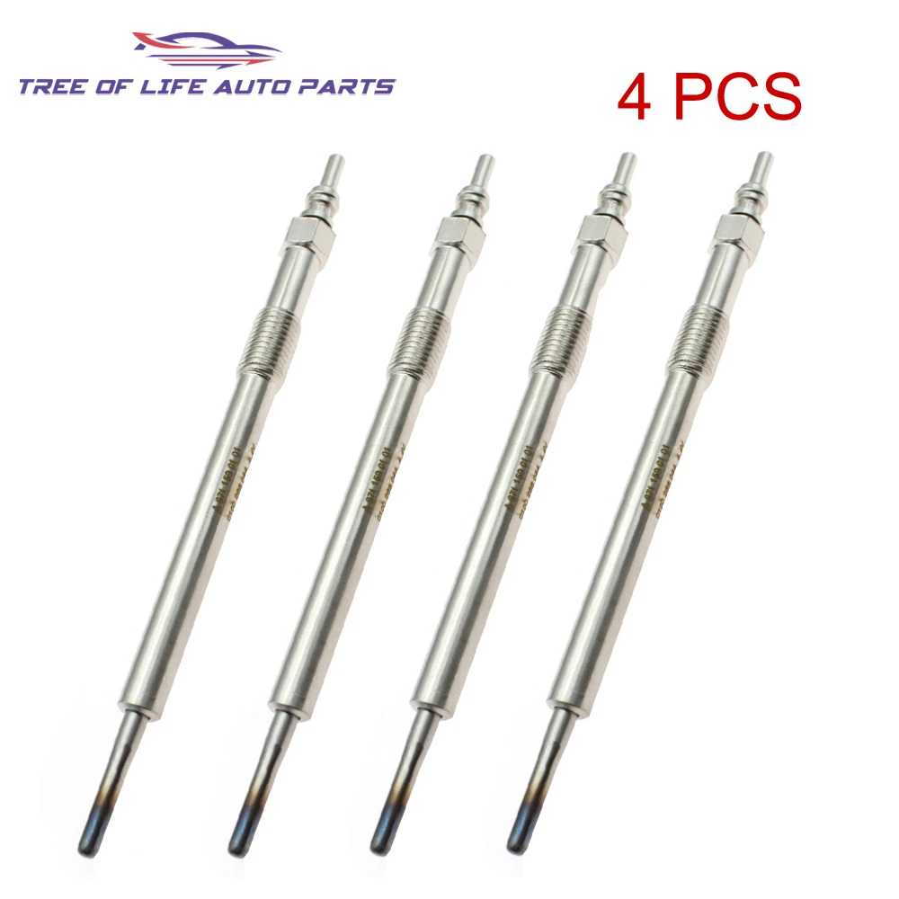 

4Pcs Heater Glow Plugs For SSANGYONG ACTYON SPORTS I 2.0 Xdi 2011 2012 2013 2014 2015 2016 2017 2018 2019 2020 2021
