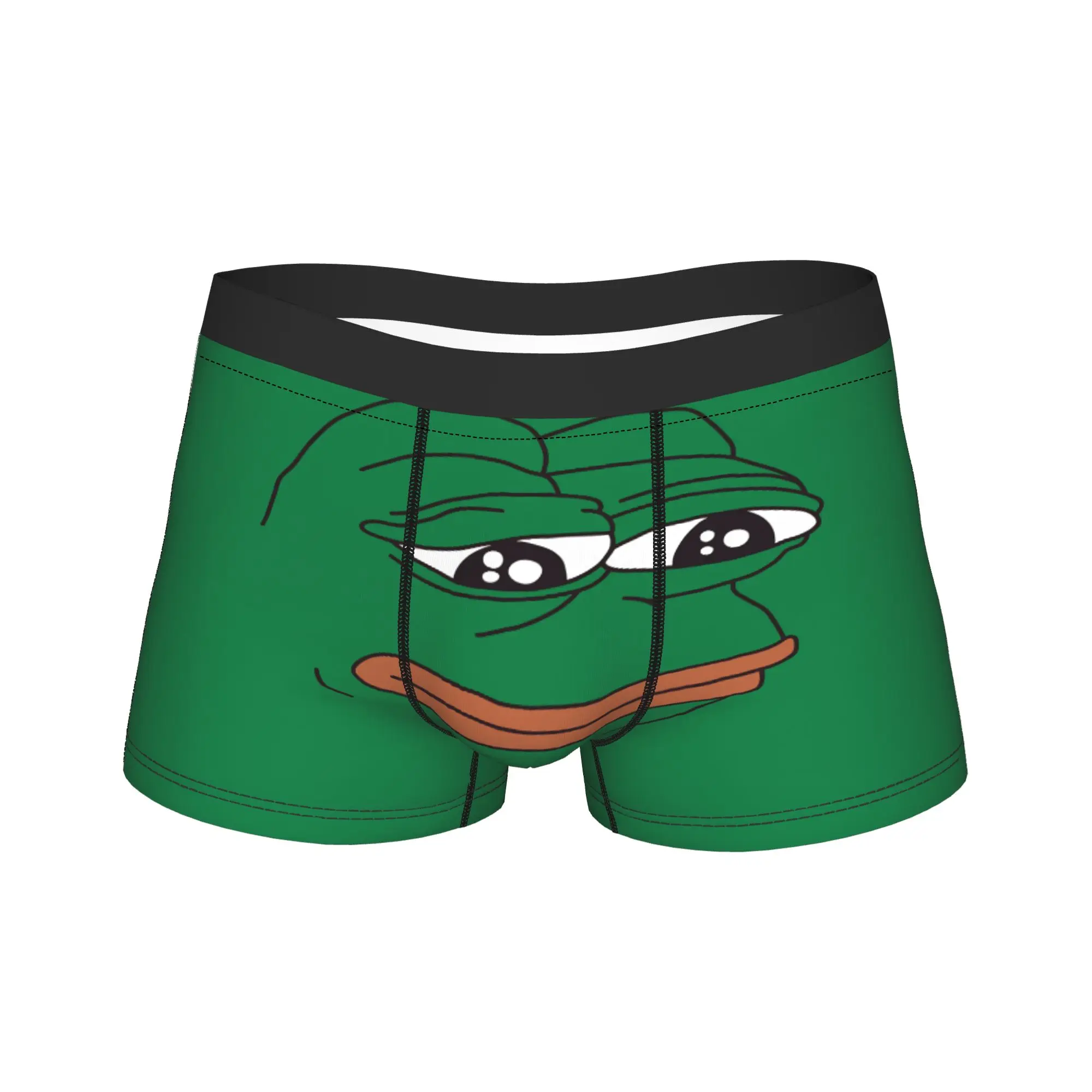 

Нижнее белье Pepe the Frog, мужские шорты, удобные трусы-боксеры, трусы большого размера с высококачественной печатью