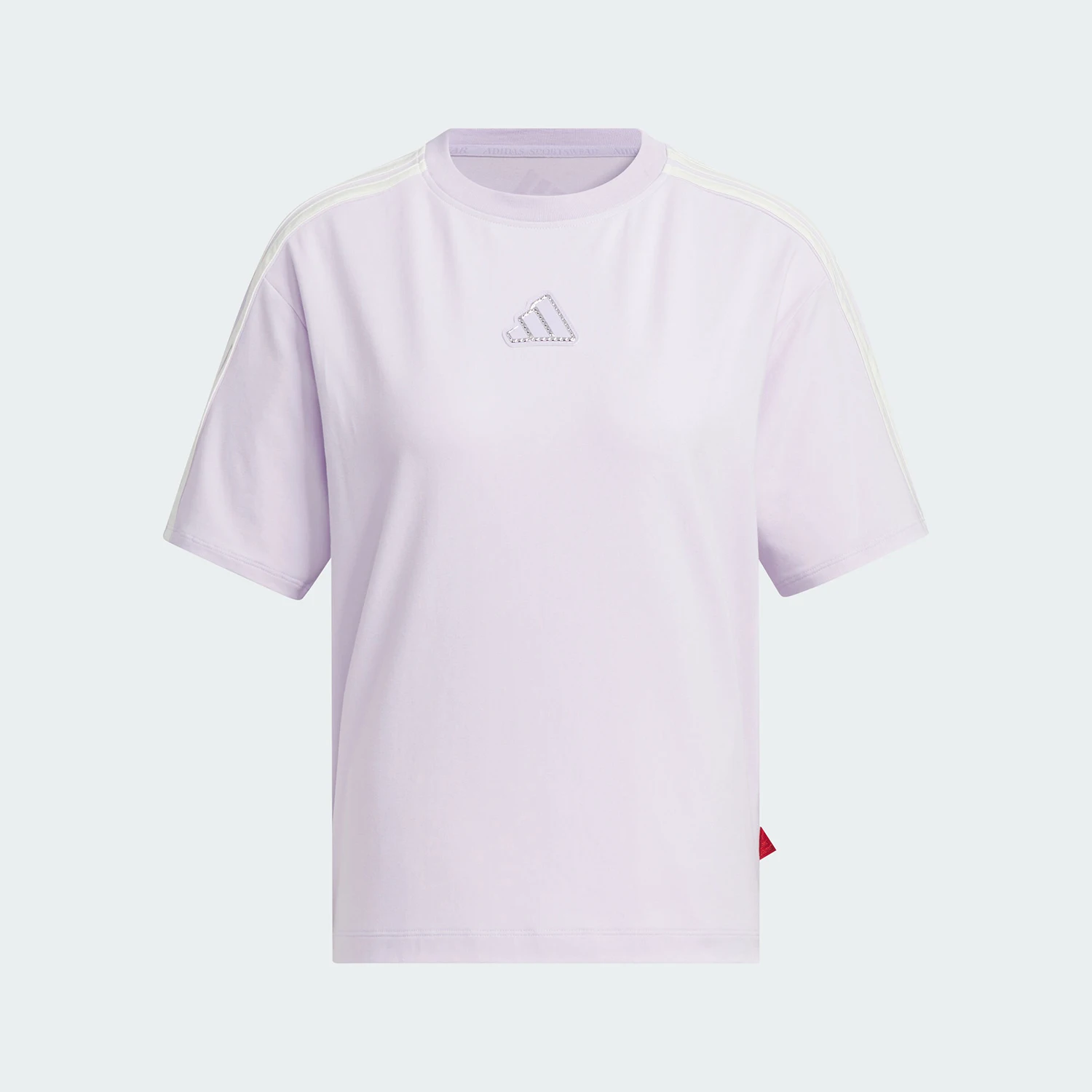 أديداس الرسمية أصيلة الصيف المرأة الجديدة تنفس وفضفاضة عارضة قصيرة الأكمام JZ4159 #4