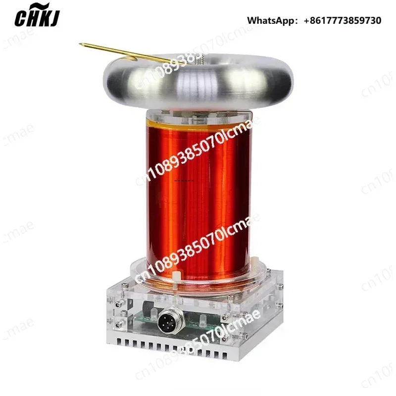 

CHKJ AC110-240V SSTC Музыкальная катушка DIY Готовый высокочастотный генератор 250 Вт Длина дуги 20 см