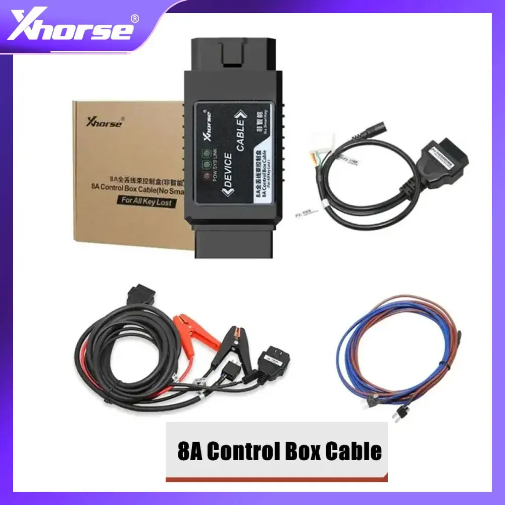 

Xhorse for Toyota 8A Non-smart Key Adapter for All Key Lost No Disassembly Work with VVDI2/VVDI Max MINI OBD Tool